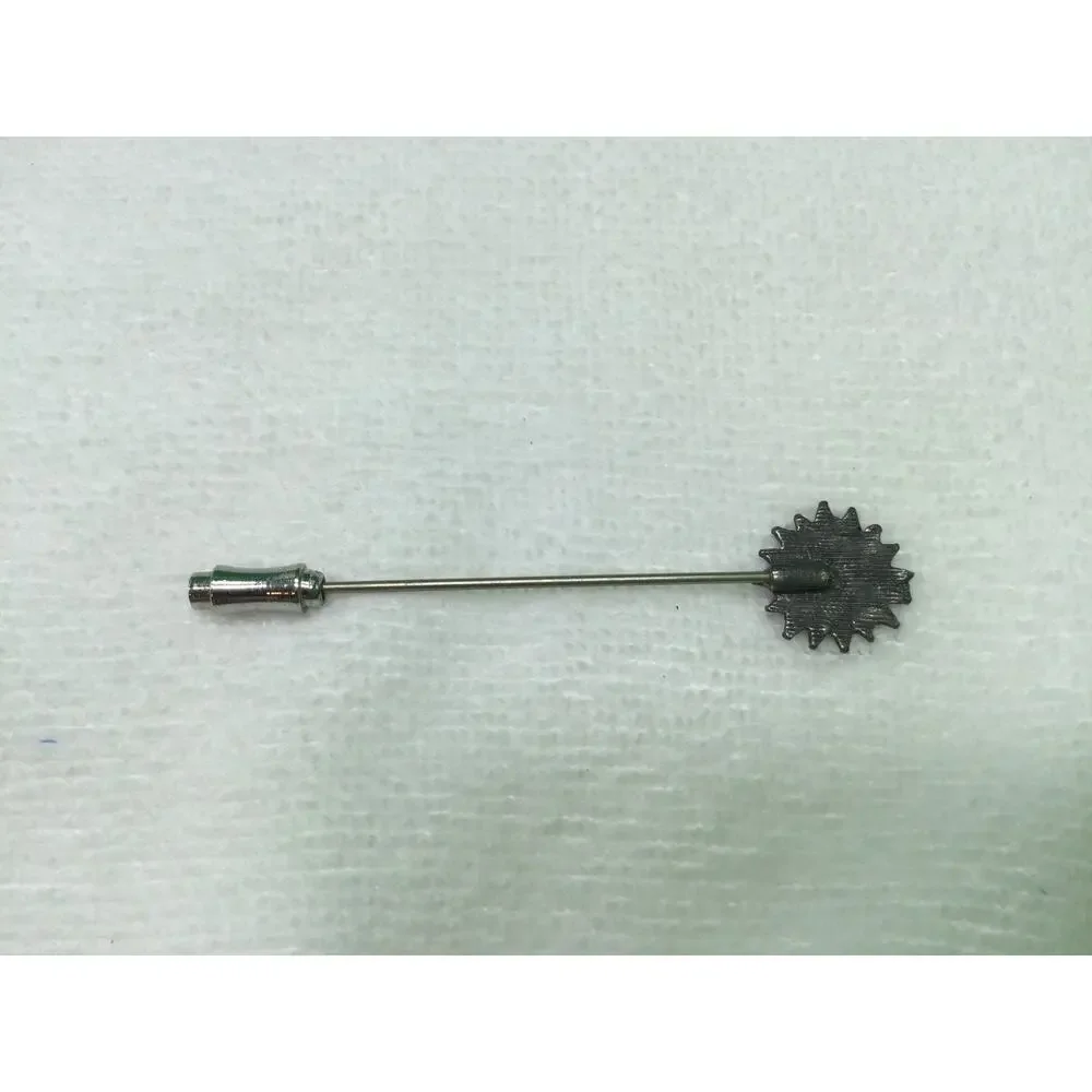 Vintage Pewter Flower Hat Pin
